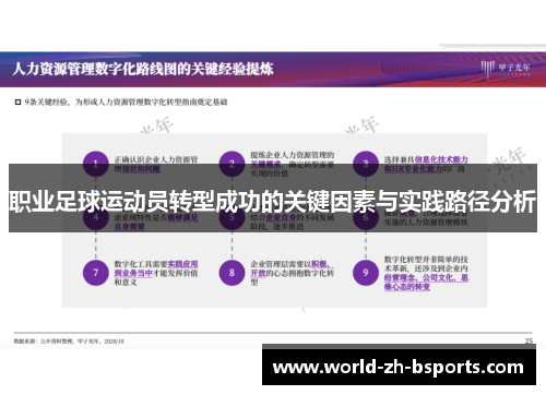 职业足球运动员转型成功的关键因素与实践路径分析 职业足球运动员转型成功的关键因素与实践路径分析